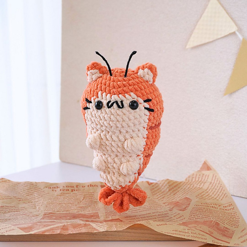 Ravelry: Cat Friedshrimp pattern by Jeff Ratlis