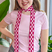 The Checkered Scarf & Belt Duo pattern 