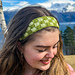 The Checkered Headband pattern
