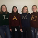 Sweater with Letter pattern 