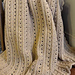 Beige Crochet Throw pattern
