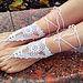 Bridal Barefoot Sandals pattern 