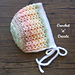 Pretty Baby Bonnet pattern 
