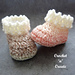 Sweet Dotty Baby Booties pattern 