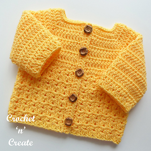 Ravelry Matinee Jacket pattern by Crochet 'n' Create