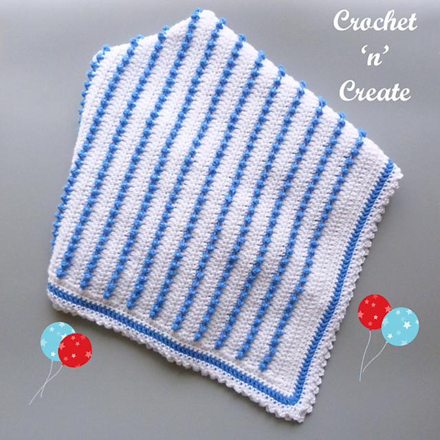 Ravelry Baby Crib Blanket pattern by Crochet 'n' Create
