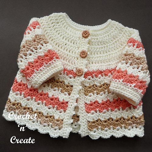 Round Yoke Baby Coat photo 3