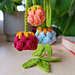 Puff Flower Bookmark pattern 