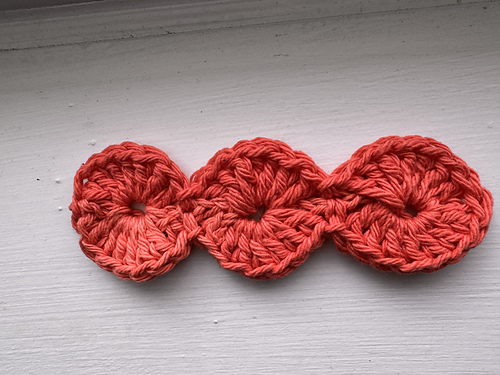 Continuous Circles in a Line