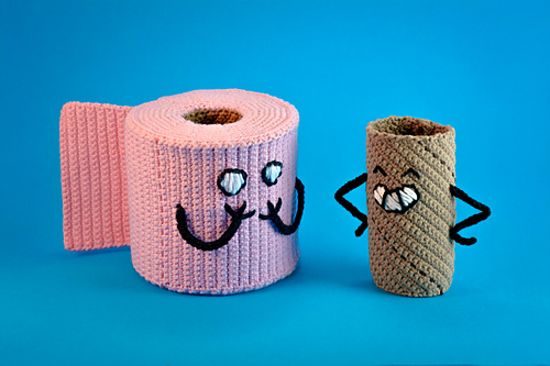 Unwrapped - Toilet paper roll