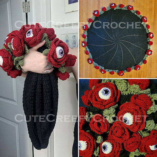 Eyeball Bouquet Blanket