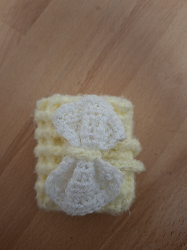 Waffle stich purse