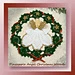 Angel Christmas Wreath pattern 