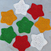 Holiday Star Coaster pattern 