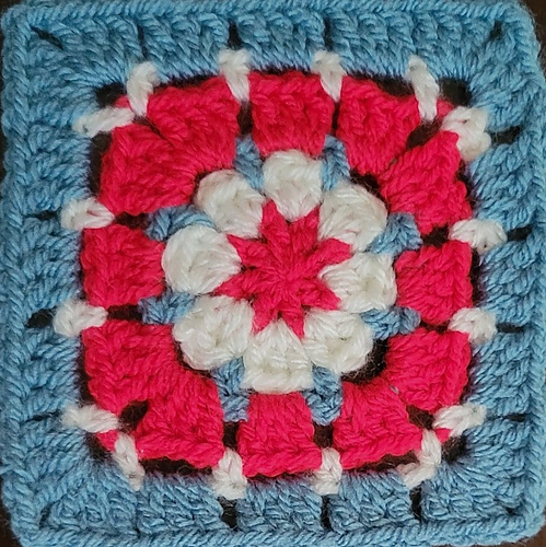 Star Flower Granny Square photo 3