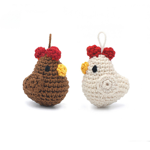 Chicken Amigurumi keychain photo 2