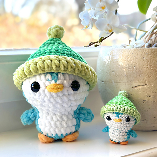 Ravelry cute penguin amigurumi pattern by mariska vos bolman