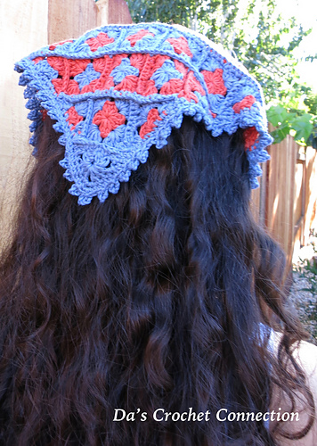Mini Granny Square Bandana photo 2