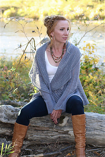 Lace Infinity Cardigan photo 1