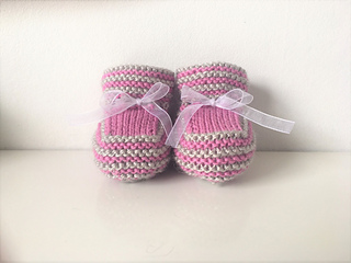 Ravelry baby hot sale booties knit