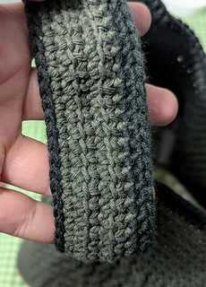 Linked DC in rows 3 & 4 of strap
