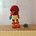 Samus Aran & Mini Metroid pattern