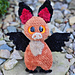 Ozzy the Bat pattern 