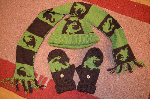 Dinosaur Winter Set photo 2