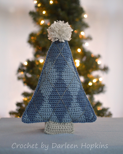 christmas tree pillow