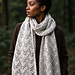 The Glacier Scarf pattern 