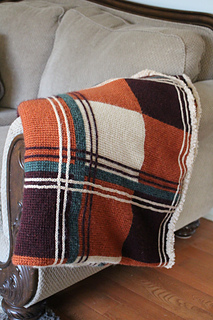 Ravelry: Cozy Fall Flannel Blanket *Scarf Pattern Included! pattern by ...