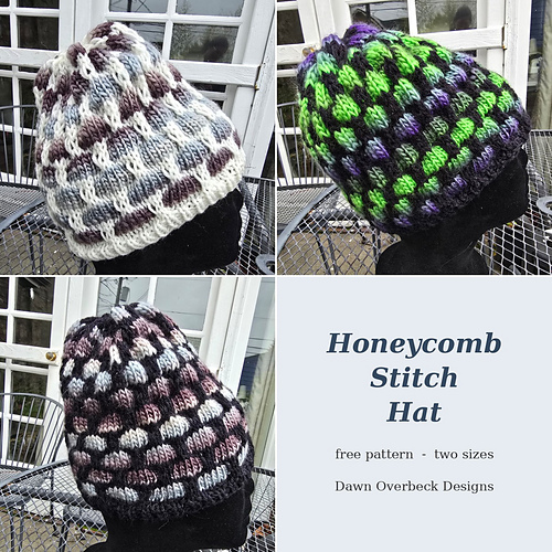 Honeycomb Stitch Beanie