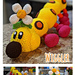 Wiggler Super Mario pattern 
