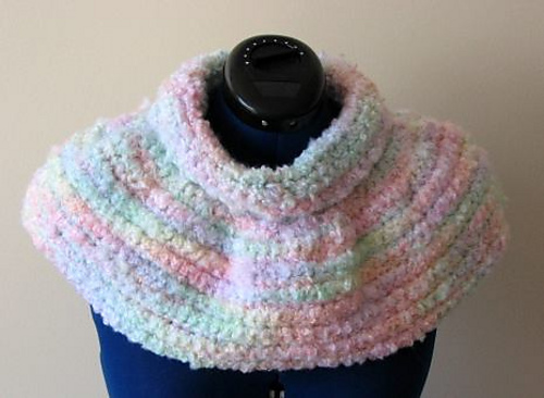 Chunky Turtle Neck Shorty Poncho photo 2
