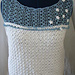 Ladies White Top with Mesh Accents and Matching Purse photo 3