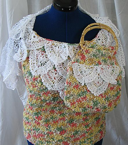 Peppercorn Top, Shrug & Purse Set photo 1