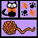 Cats Will Play pattern 