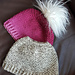 Everly Beanie and Messy Bun Hat pattern 