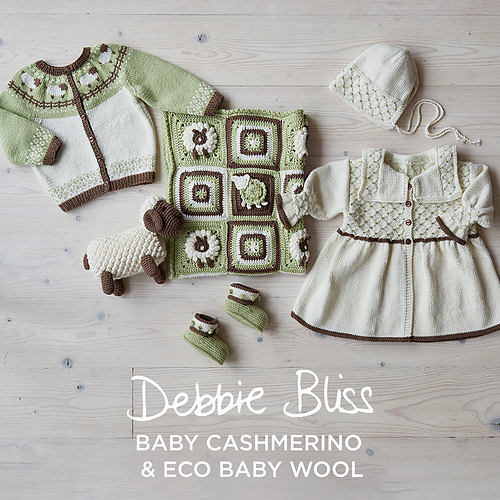 Ravelry: Little Shepherd Baby Layette Set pattern by Debbie Bliss