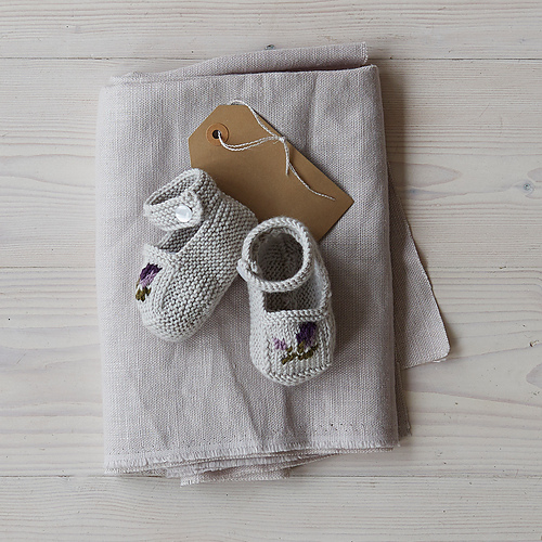 Lilac Rose Baby Layette Set photo 5