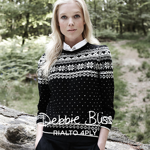 Fair Isle-genser - Debbie Bliss