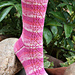 Bleeding Hearts Socks pattern 