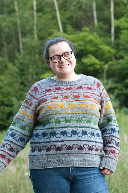 Ravelry: Rainbow Hearts for Grown-ups 