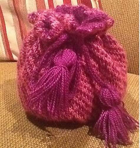 CATHY: Knitted Project Bag photo 3
