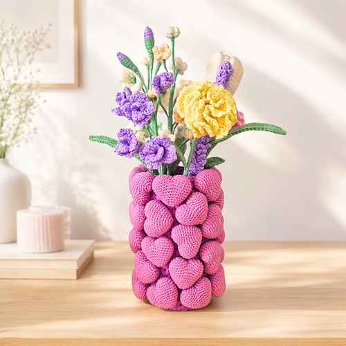 Heart Flower Vase