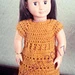 Dress with Ribbed Waist pattern 