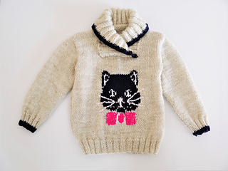 cat design sweater