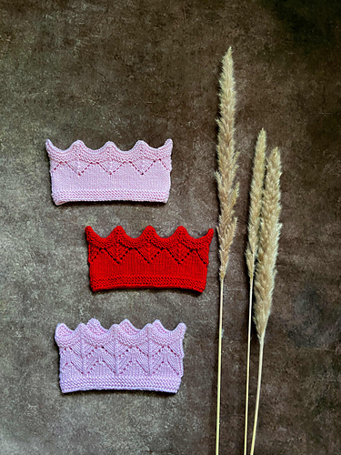 Kronepannebånd - Design by Diana