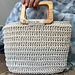 Leather Bottom Chain Model Bag pattern