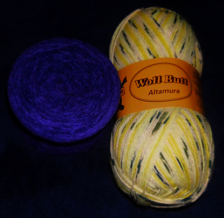 11.03.2025 kombiniert mit feinem, lilafarbenen Kuschelgarn